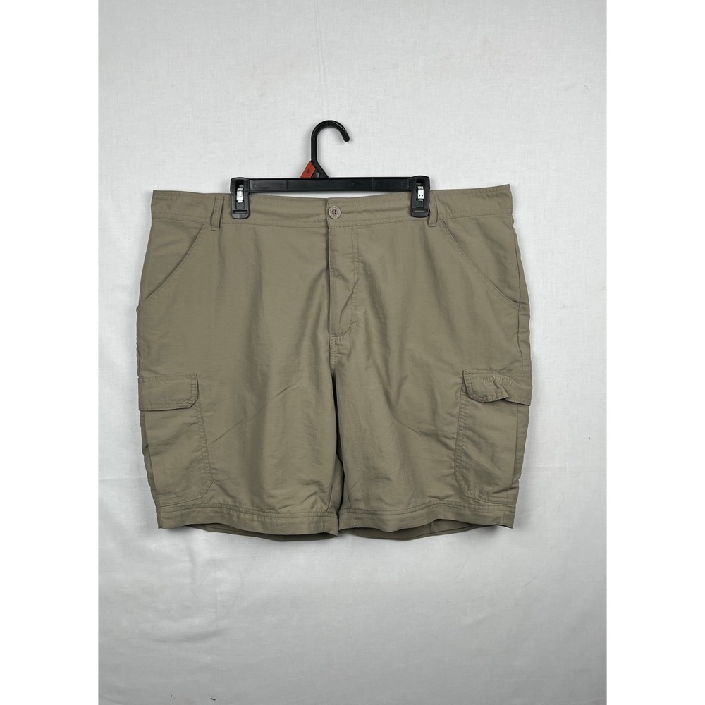 RedHead‎ Cargo Shorts Mens 42 Nylon Outdoor Hiking Utility Tan Khaki 42x30